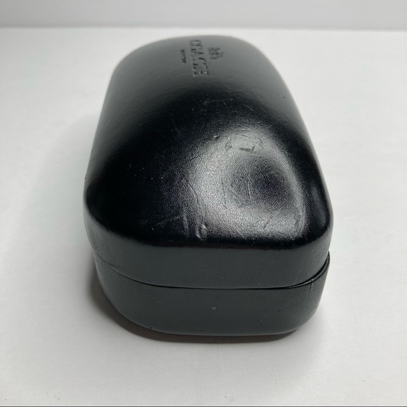 COACH Black Embossed Large Hard Shell Sunglasses Travel Case - Picture 10 of 16